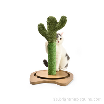 Kaktus IQ -träning Sisal Cat Cactus Post Scratcher